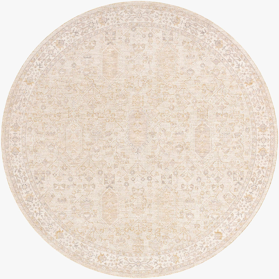 Rafee Tan Luxe Area Rug - Clearance