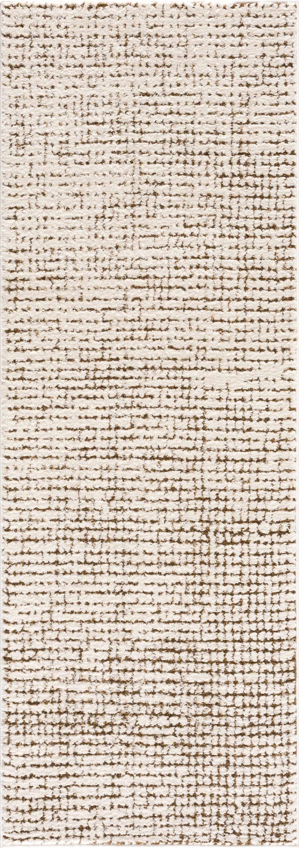 Keita Cream & Brown Area Rug