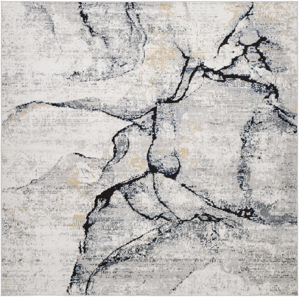Fremantle Gray Marble Rug