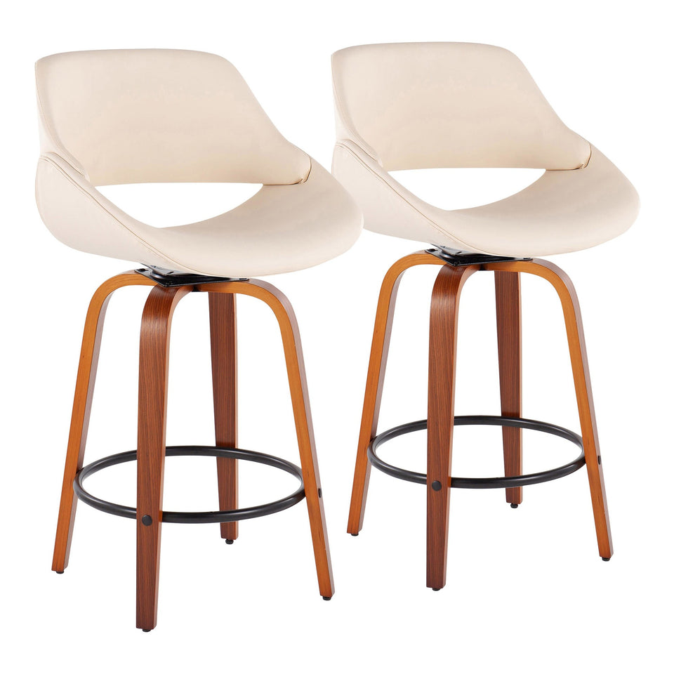 Fabrico 26" Fixed-Height Counter Stool - Set of 2