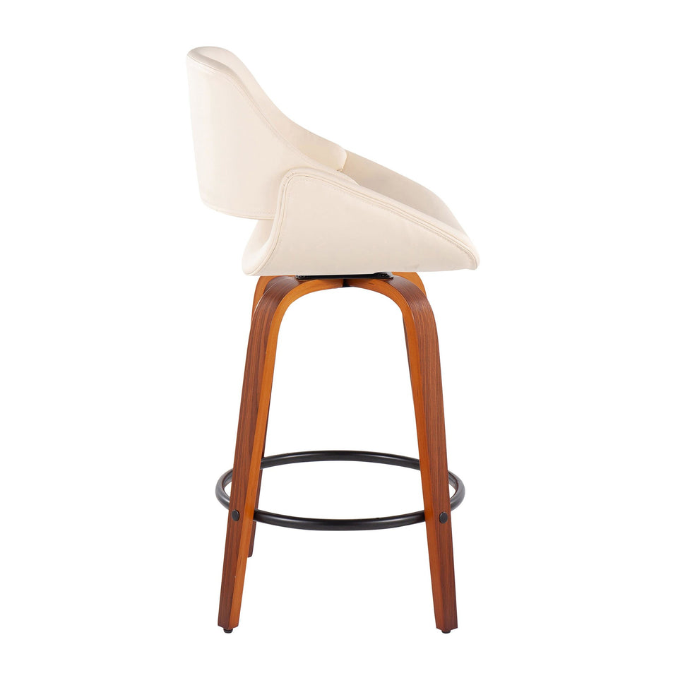 Fabrico 26" Fixed-Height Counter Stool - Set of 2