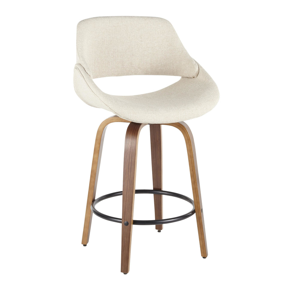 Fabrico 26" Fixed-Height Counter Stool -  Set of 2