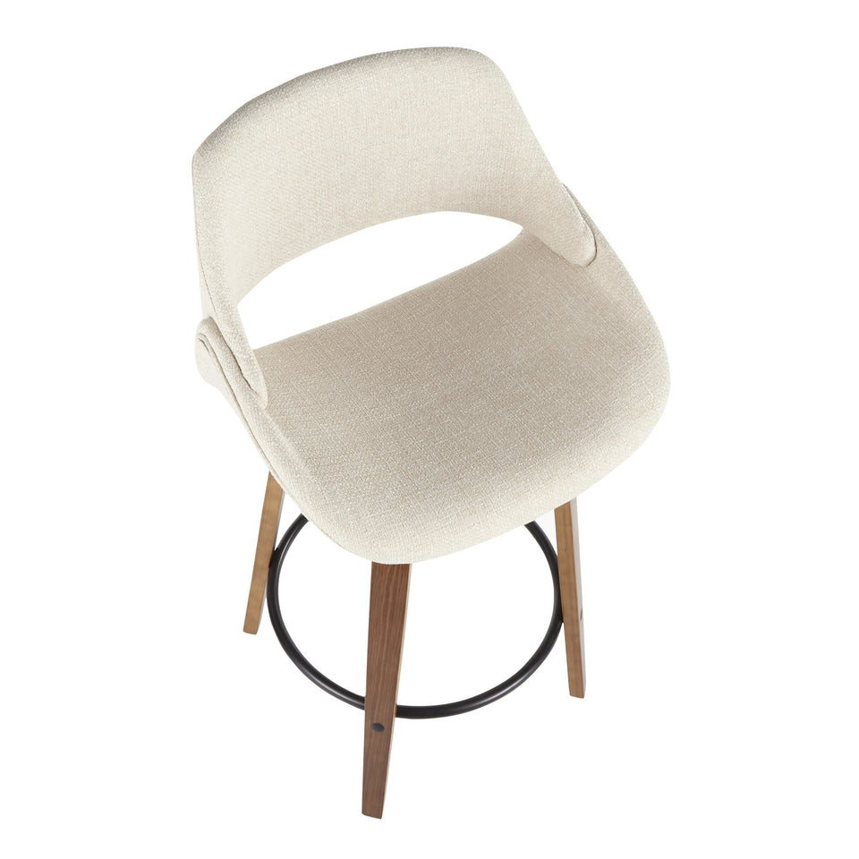 Fabrico 26" Fixed-Height Counter Stool -  Set of 2