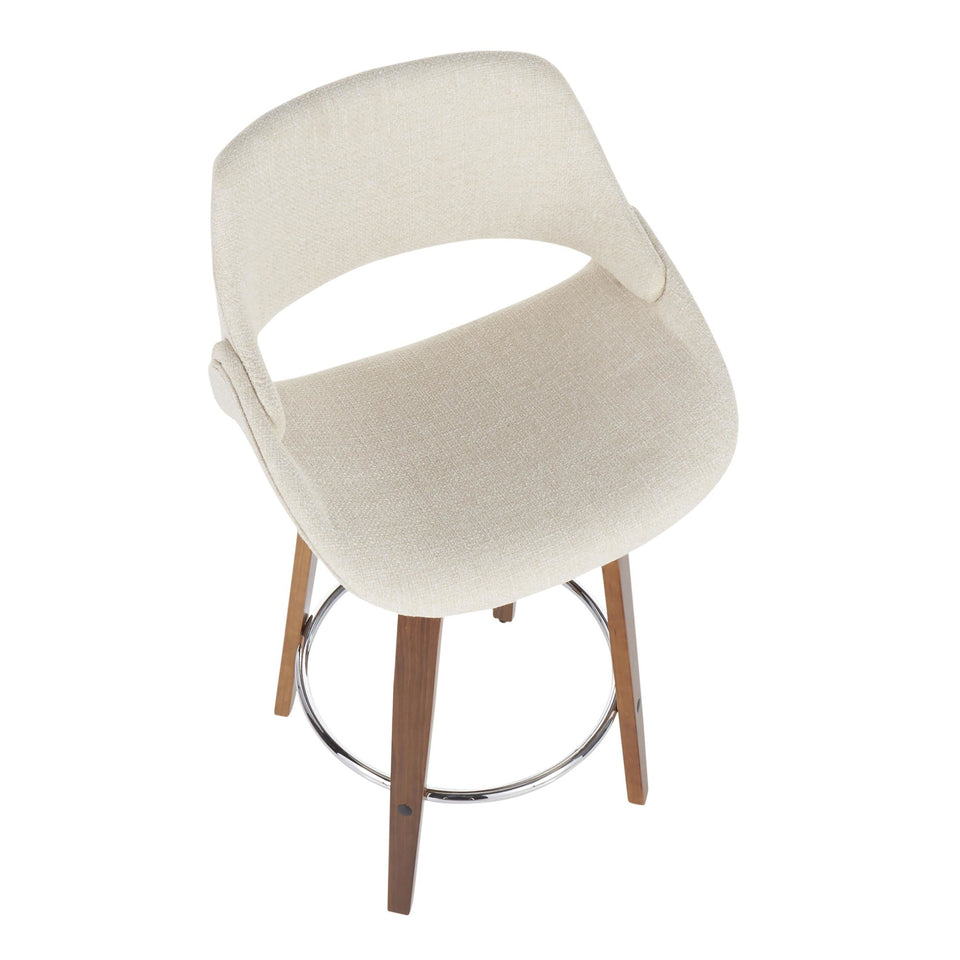 Fabrico 26" Fixed-Height Counter Stool -  Set of 2