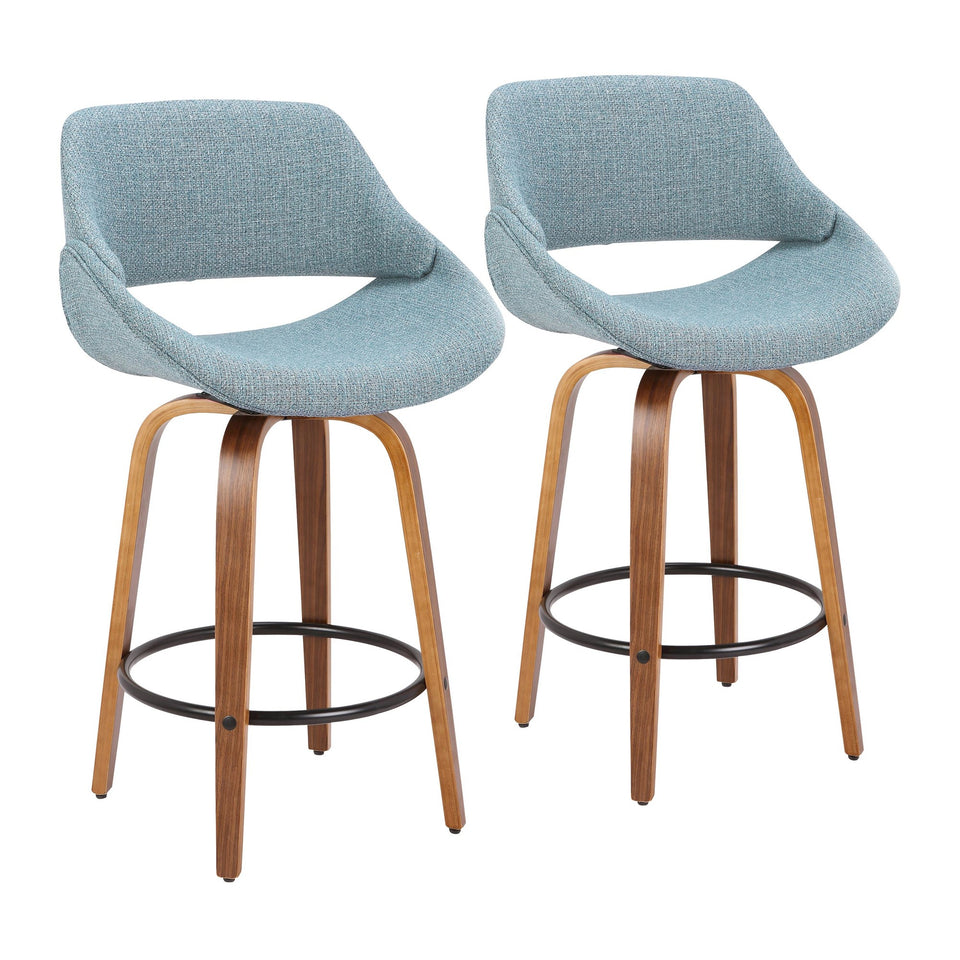 Fabrico 26" Fixed-Height Counter Stool -  Set of 2