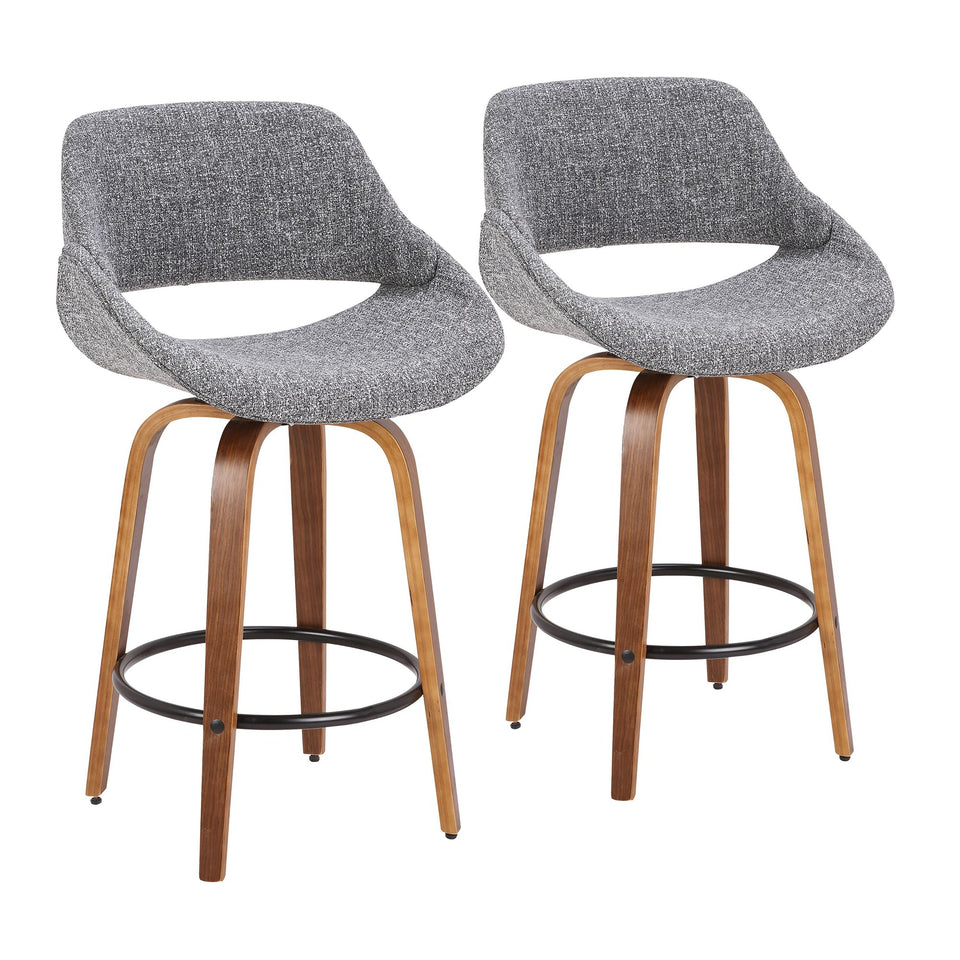 Fabrico 26" Fixed-Height Counter Stool -  Set of 2