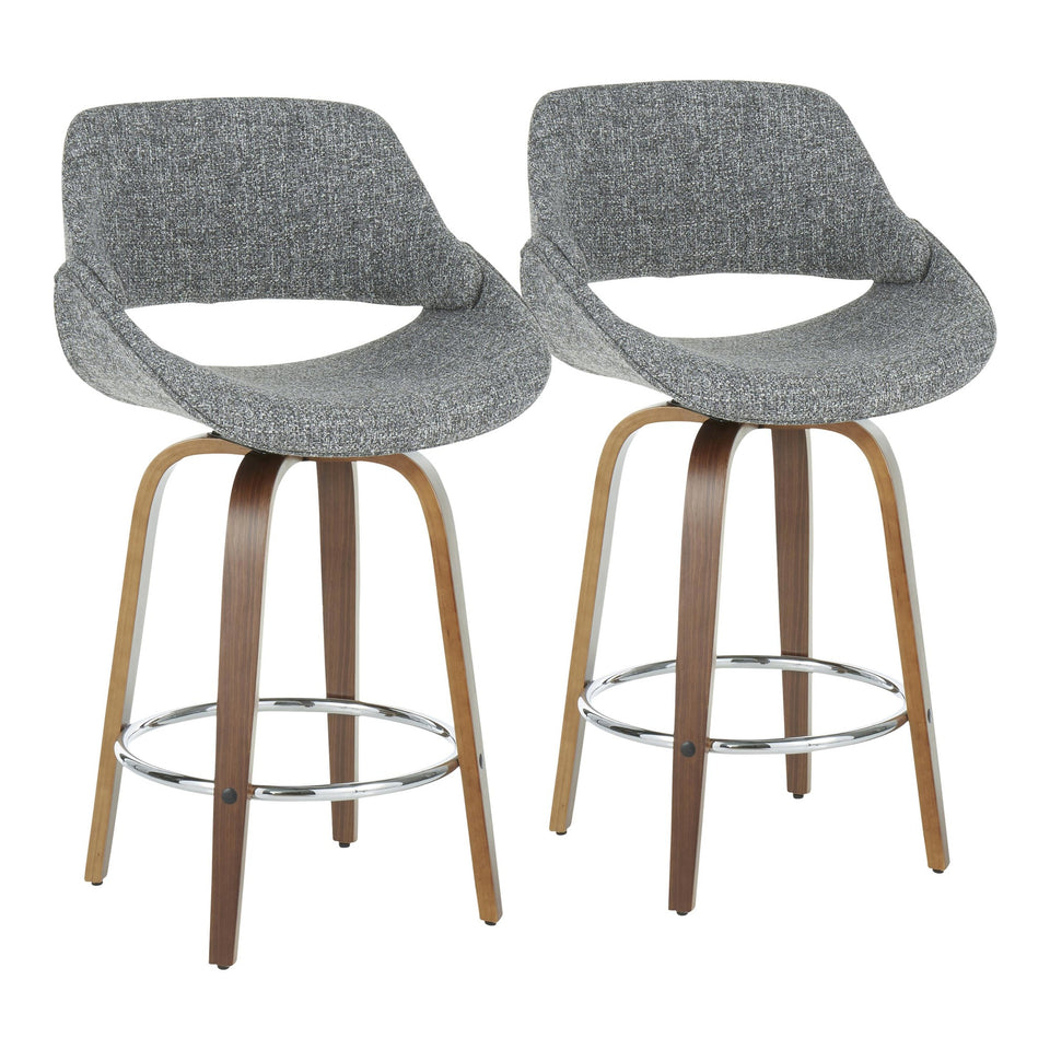 Fabrico 26" Fixed-Height Counter Stool -  Set of 2