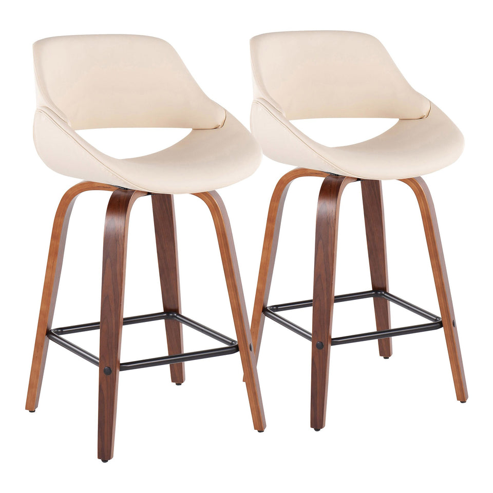 Fabrico 26" Fixed-Height Counter Stool - Set of 2