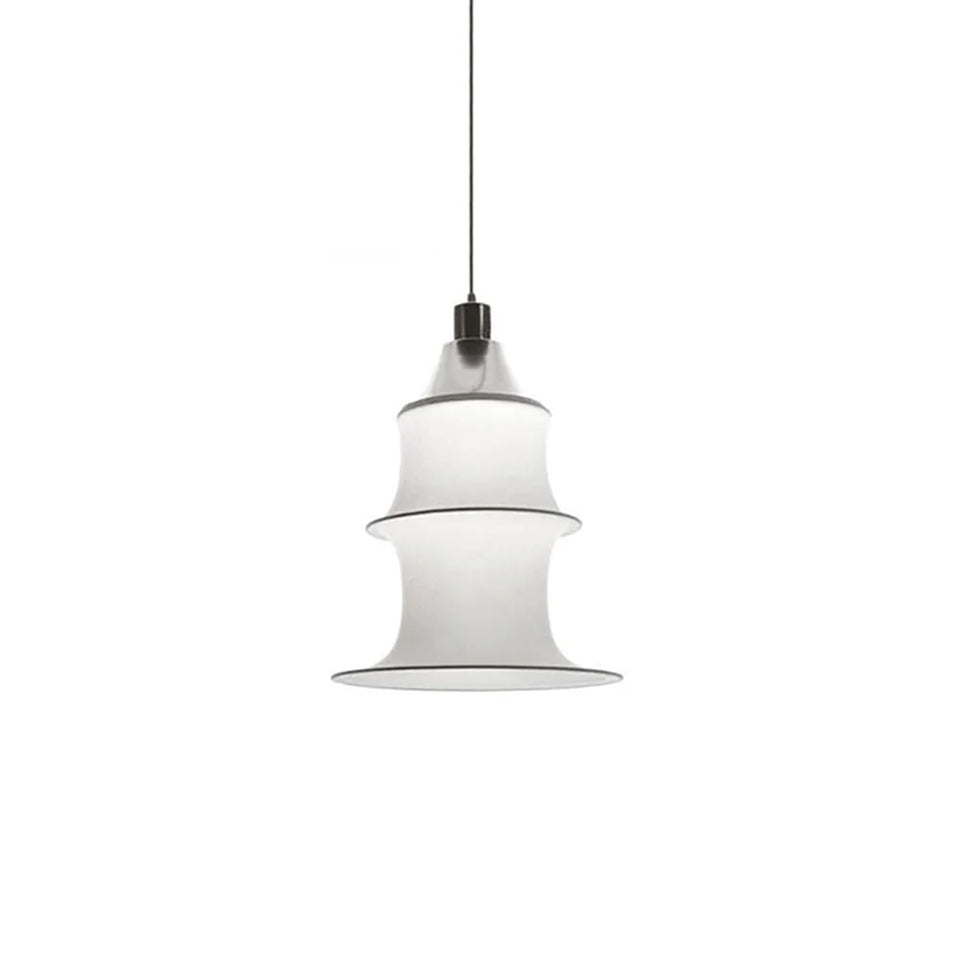 Fabric Long Strip Pendant light
