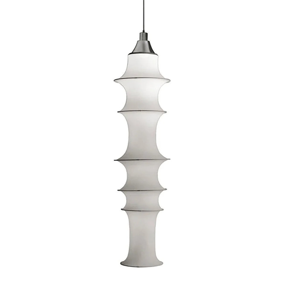 Fabric Long Strip Pendant light