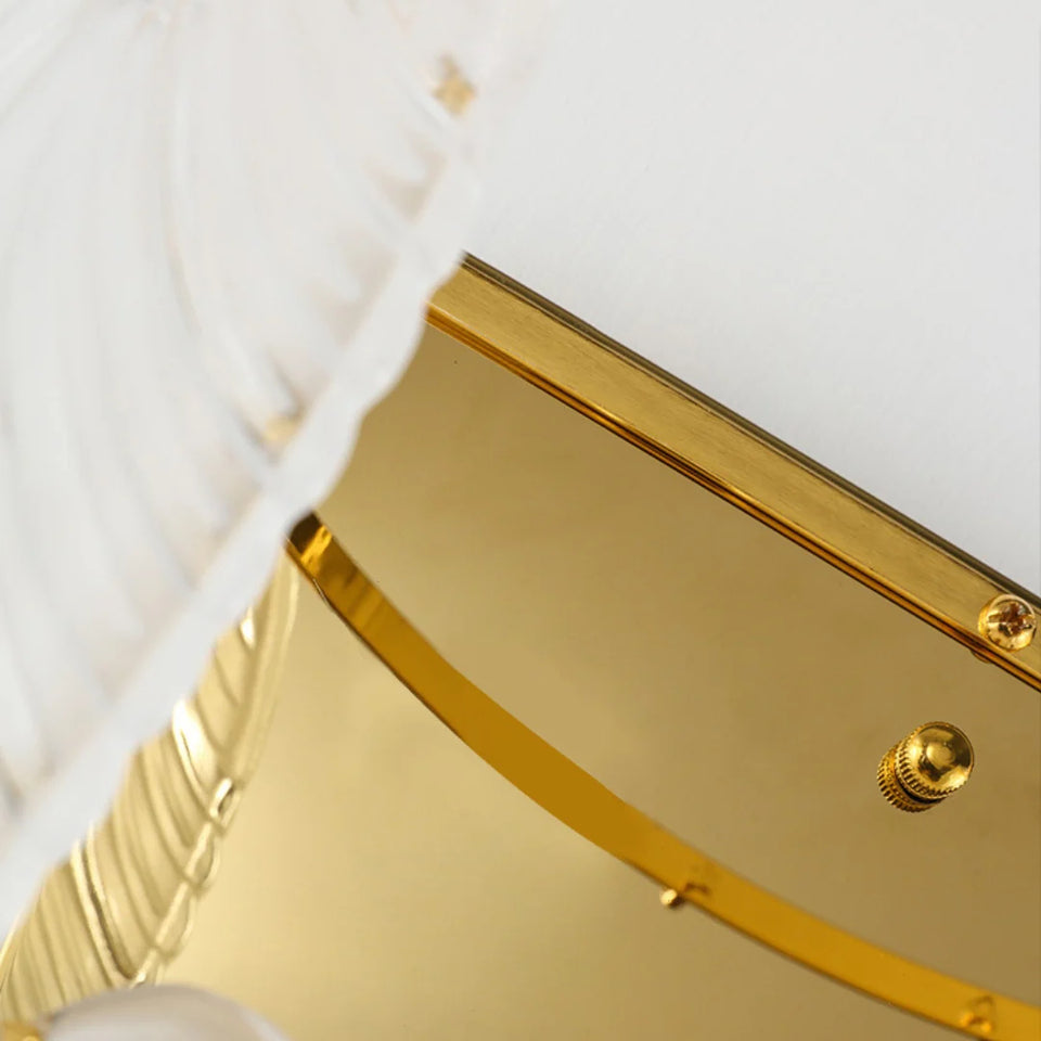 Feather Crystal Wall Lamp