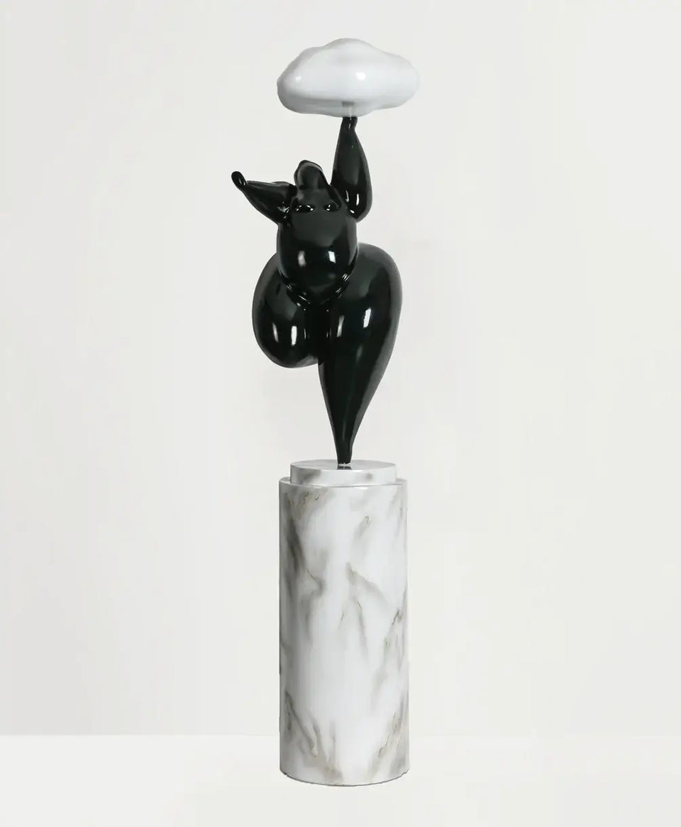 Figure Sculpture Rylight Cloud Floor Lamp