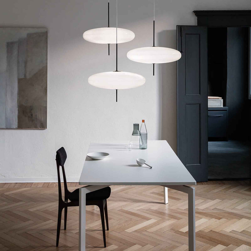 Floating Orb Ceiling Light