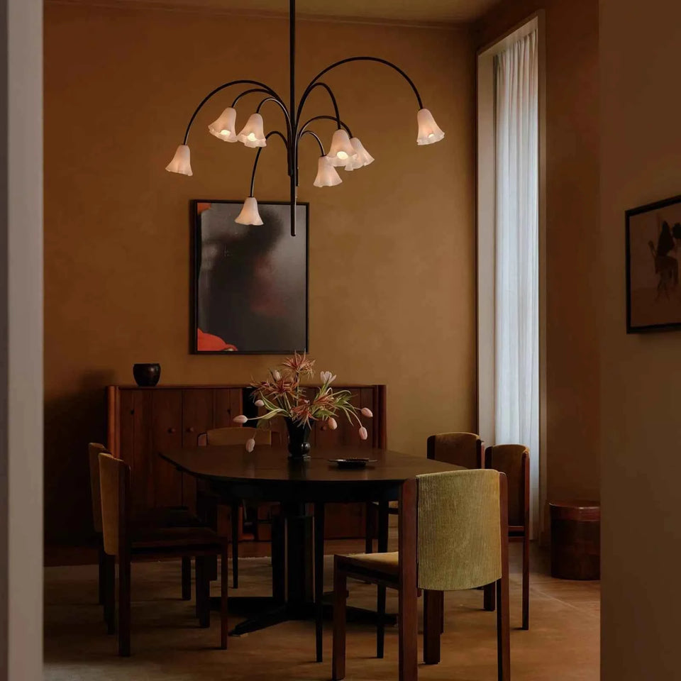 Flora Medieval Glass Chandelier