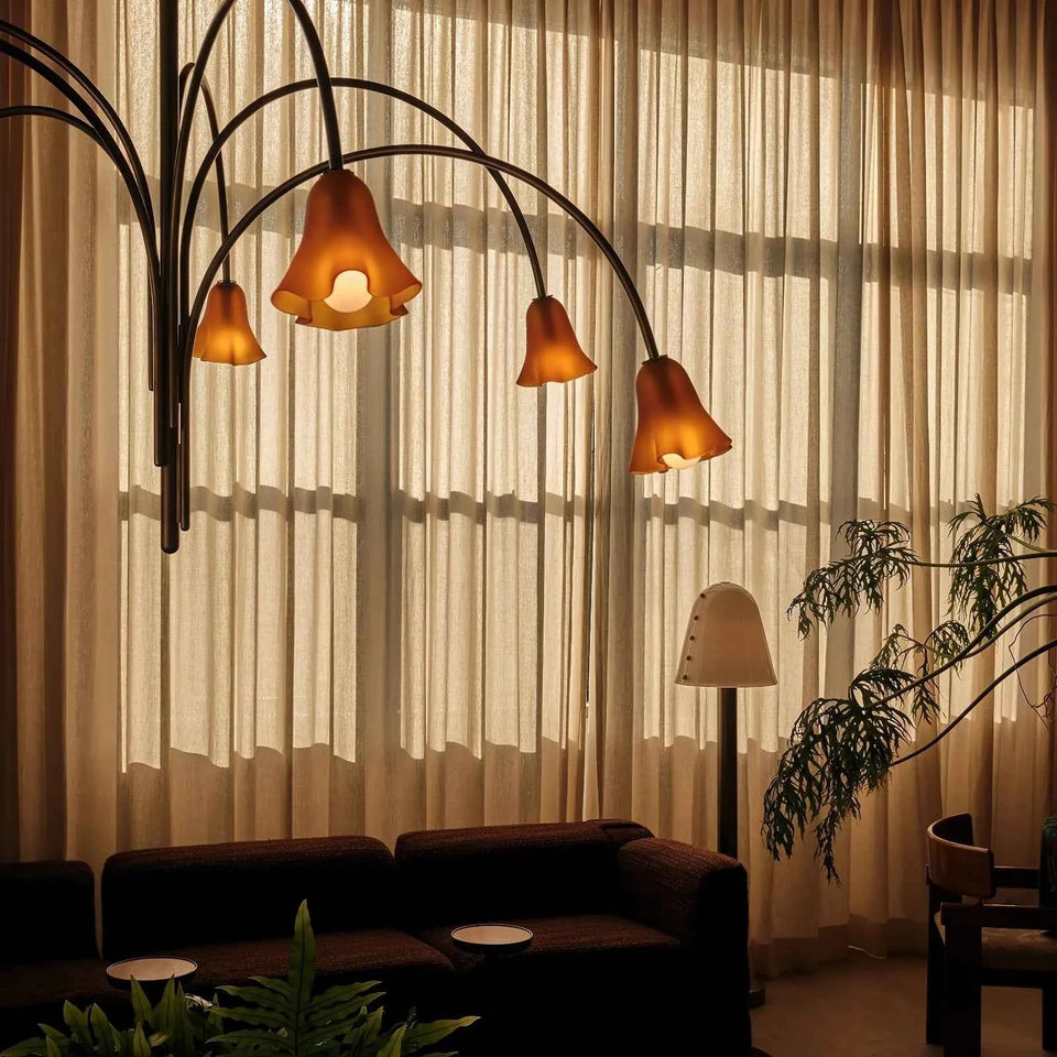 Flora Medieval Glass Chandelier