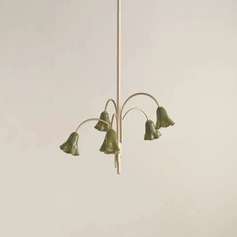 Flora Medieval Glass Chandelier