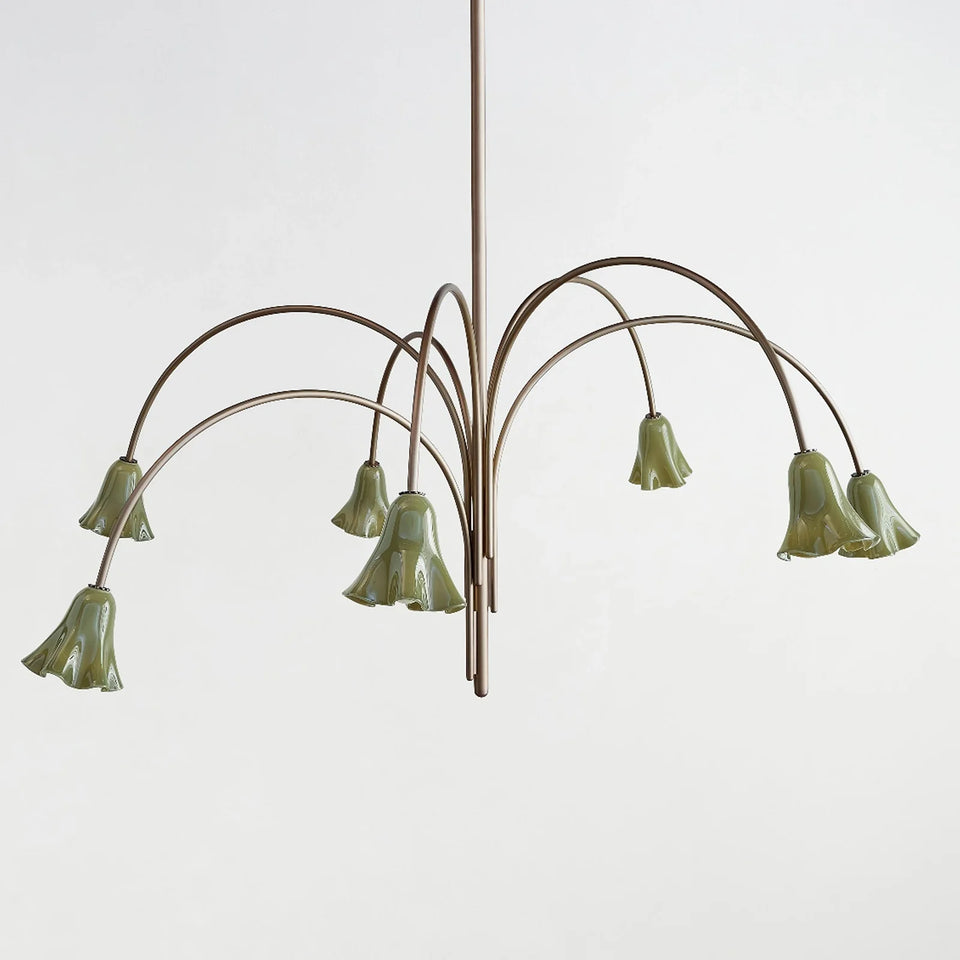 Flora Medieval Glass Chandelier