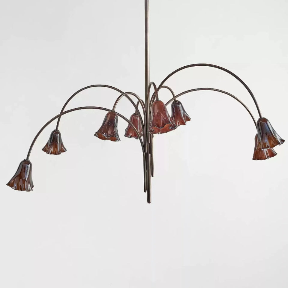 Flora Medieval Glass Chandelier