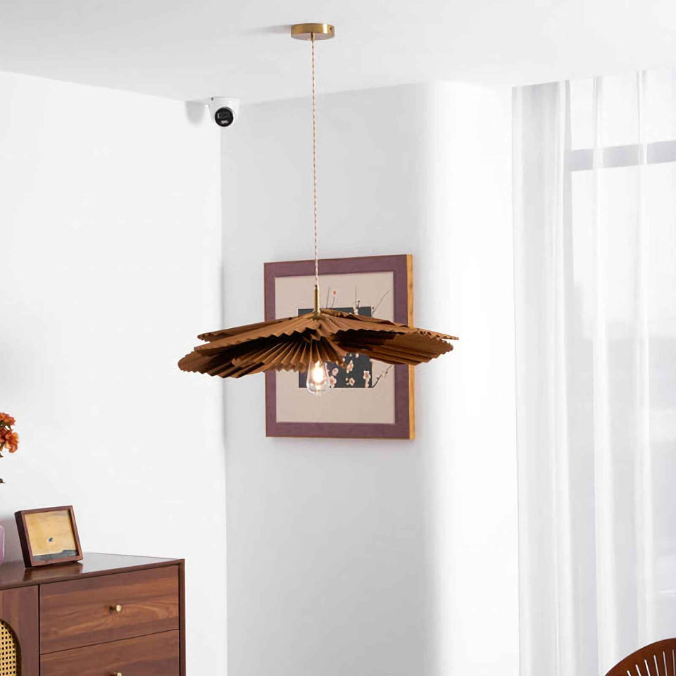 Folding Lotus Pendant Lamp
