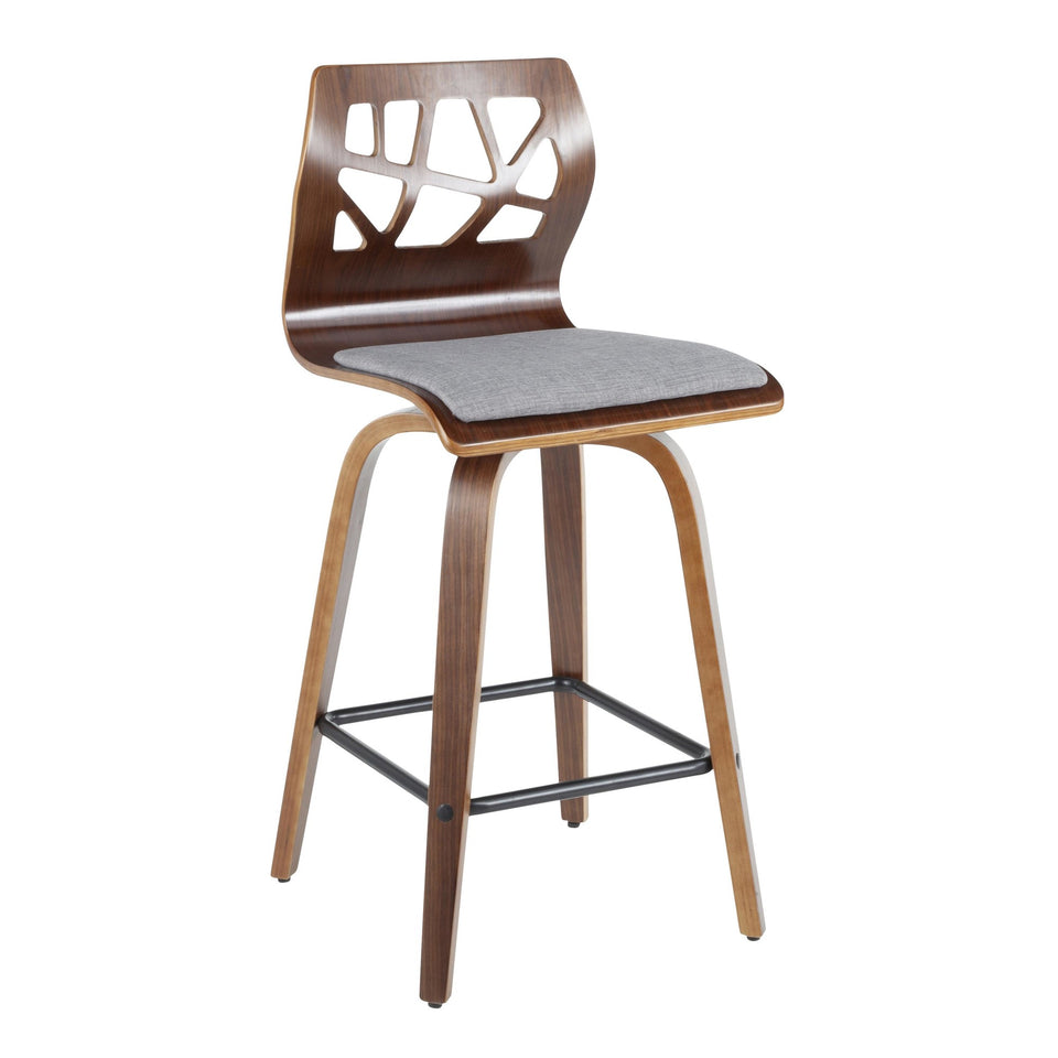 Folia 26" Fixed-Height Counter Stool - Set of 2