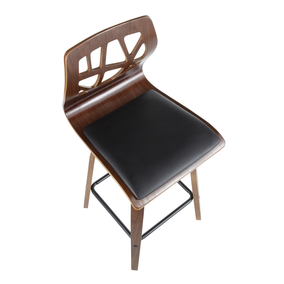 Folia 26" Fixed-Height Counter Stool - Set of 2