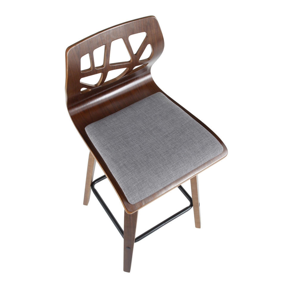 Folia 26" Fixed-Height Counter Stool - Set of 2