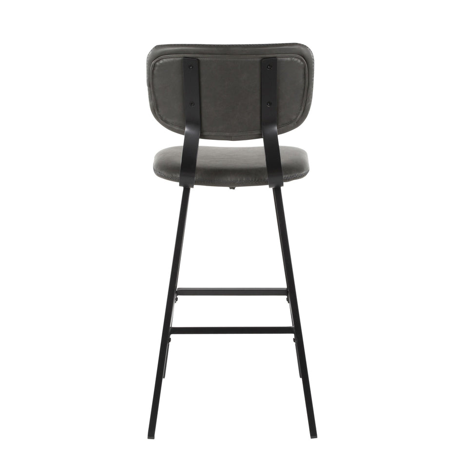 Foundry 30" Fixed-Height Barstool - Set of 2