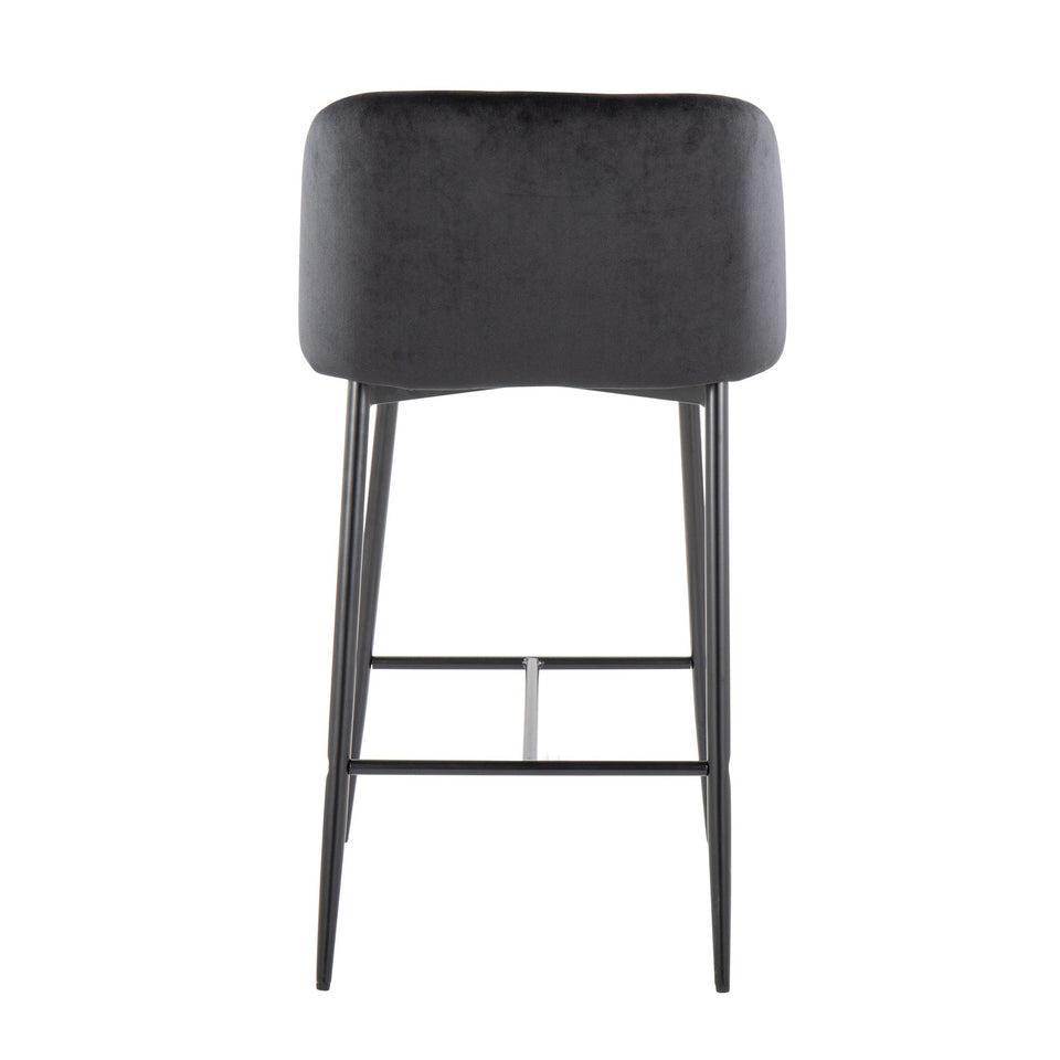 Fran 26" Fixed-Height Counter Stool - Set of 2