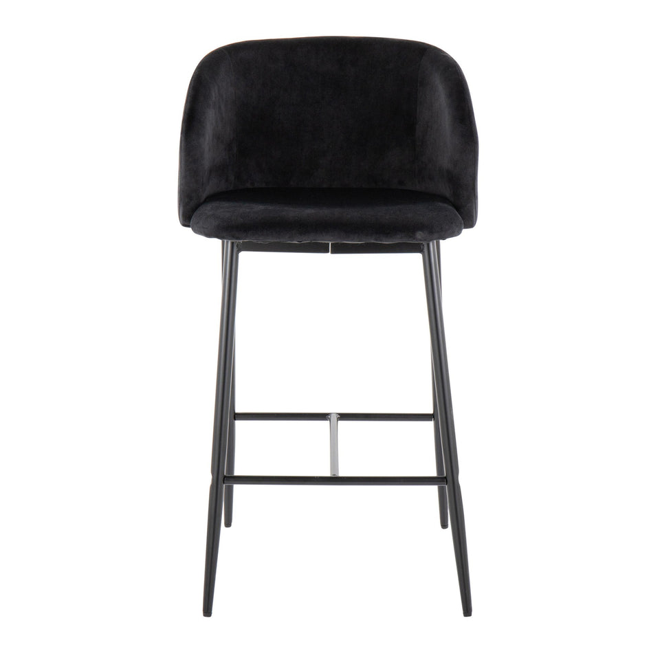 Fran 26" Fixed-Height Counter Stool - Set of 2