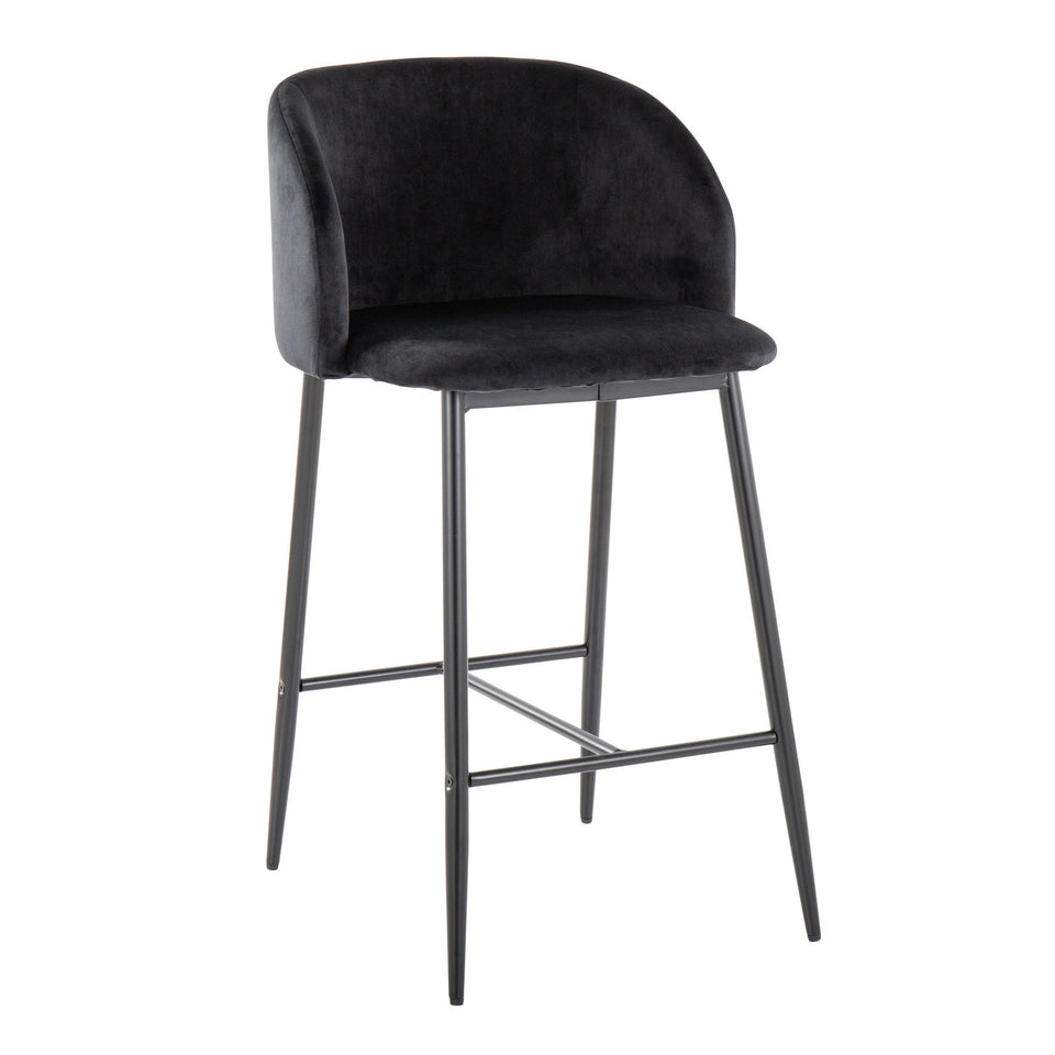 Fran 26" Fixed-Height Counter Stool - Set of 2