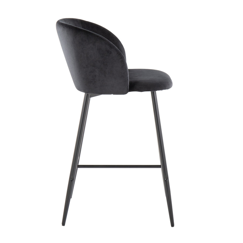 Fran 26" Fixed-Height Counter Stool - Set of 2