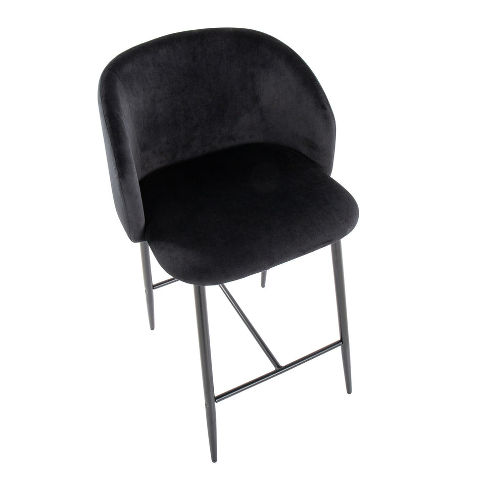 Fran 26" Fixed-Height Counter Stool - Set of 2