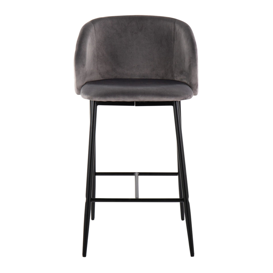 Fran 26" Fixed-Height Counter Stool - Set of 2