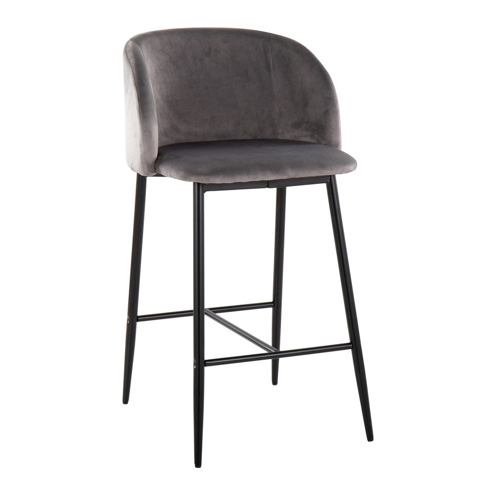 Fran 26" Fixed-Height Counter Stool - Set of 2