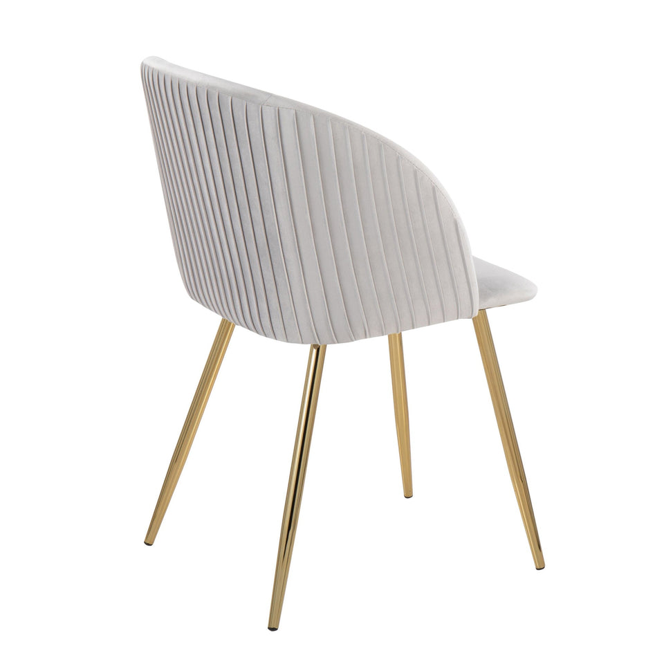 Fran Pleated Chair - Set of 2