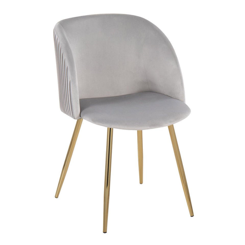 Fran Pleated Chair - Set of 2