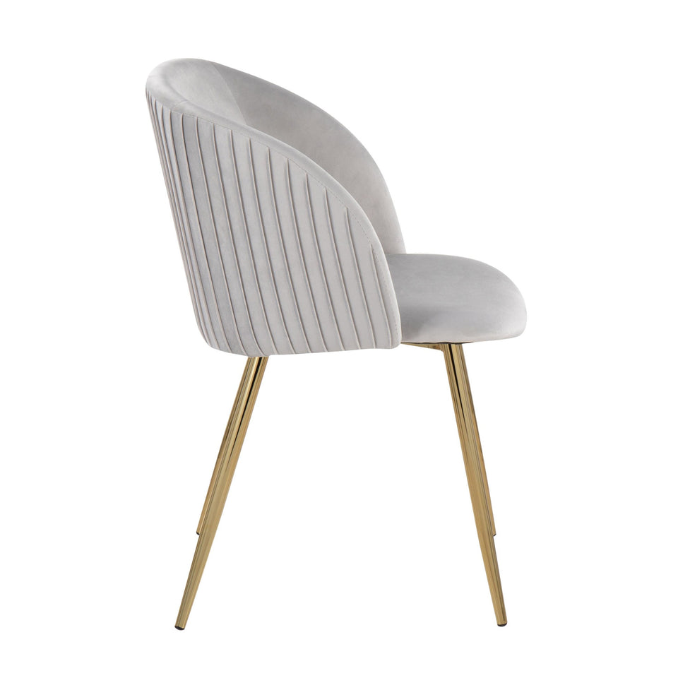 Fran Pleated Chair - Set of 2