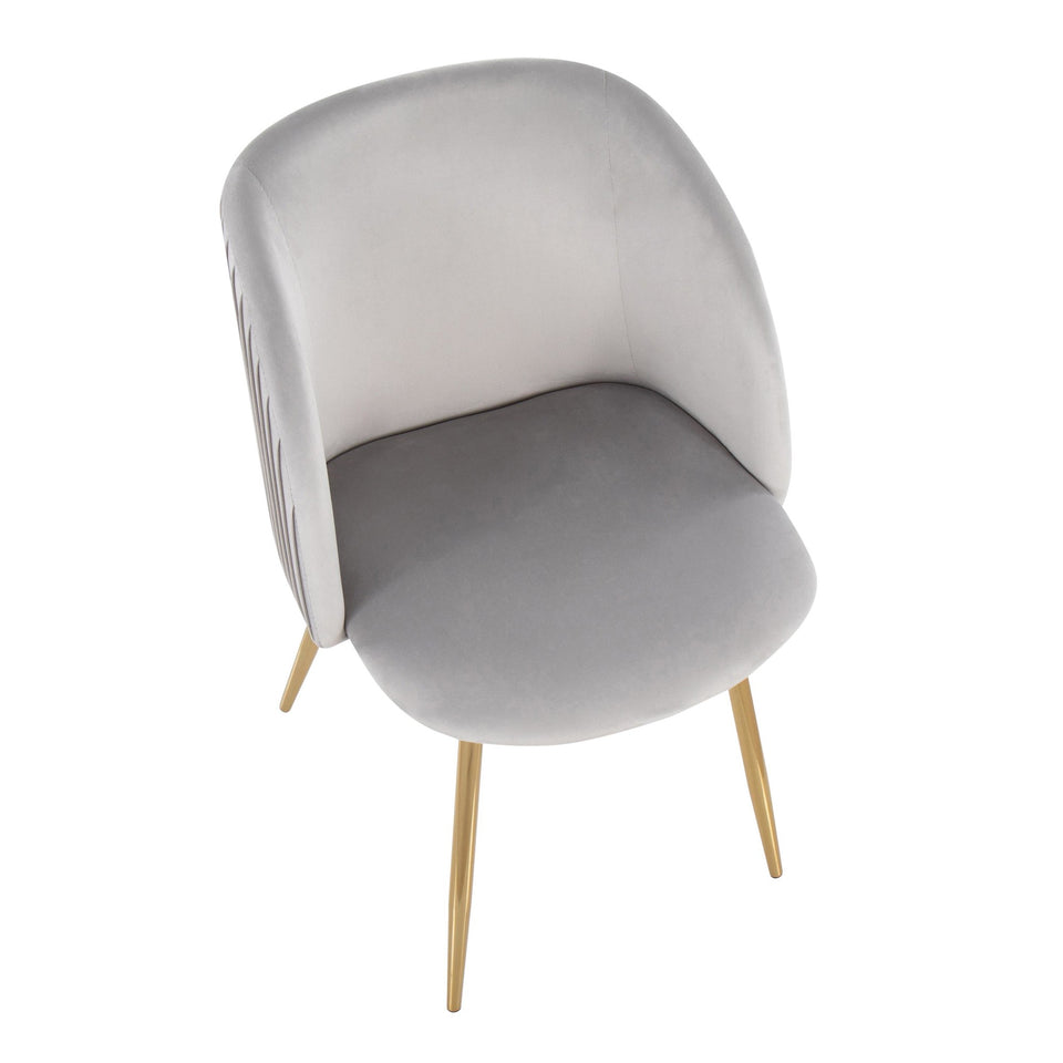 Fran Pleated Chair - Set of 2