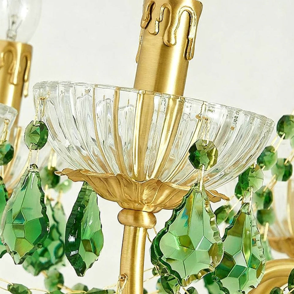 Green & Gold chandelier - additional view 10