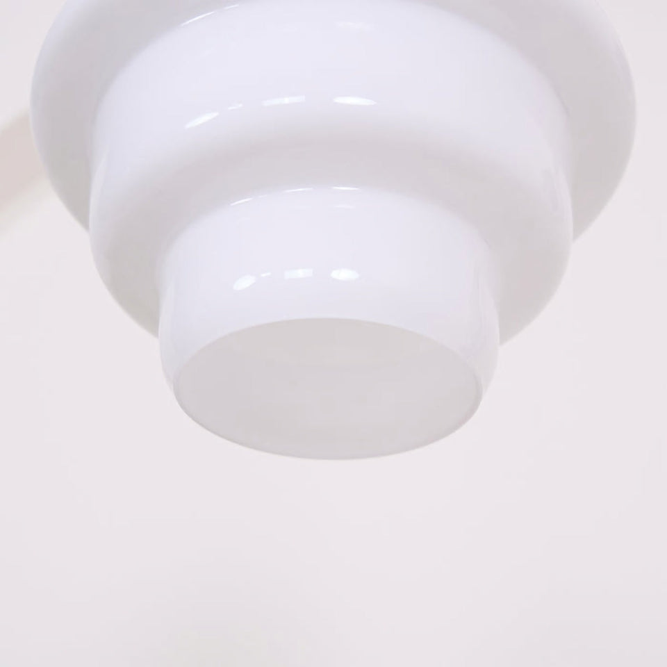 Nordic Cream White Glass Pendant Lights