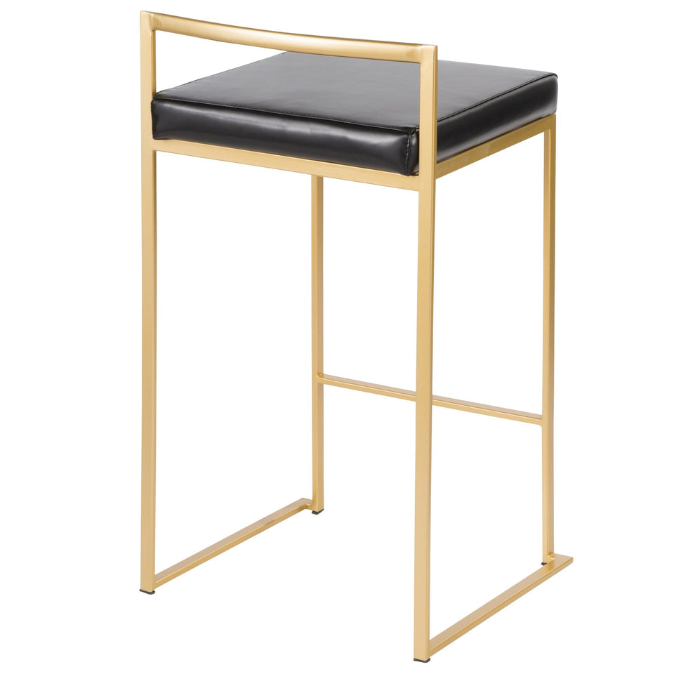 Fuji Stacker 26" Fixed-Height Counter Stool - Set of 2