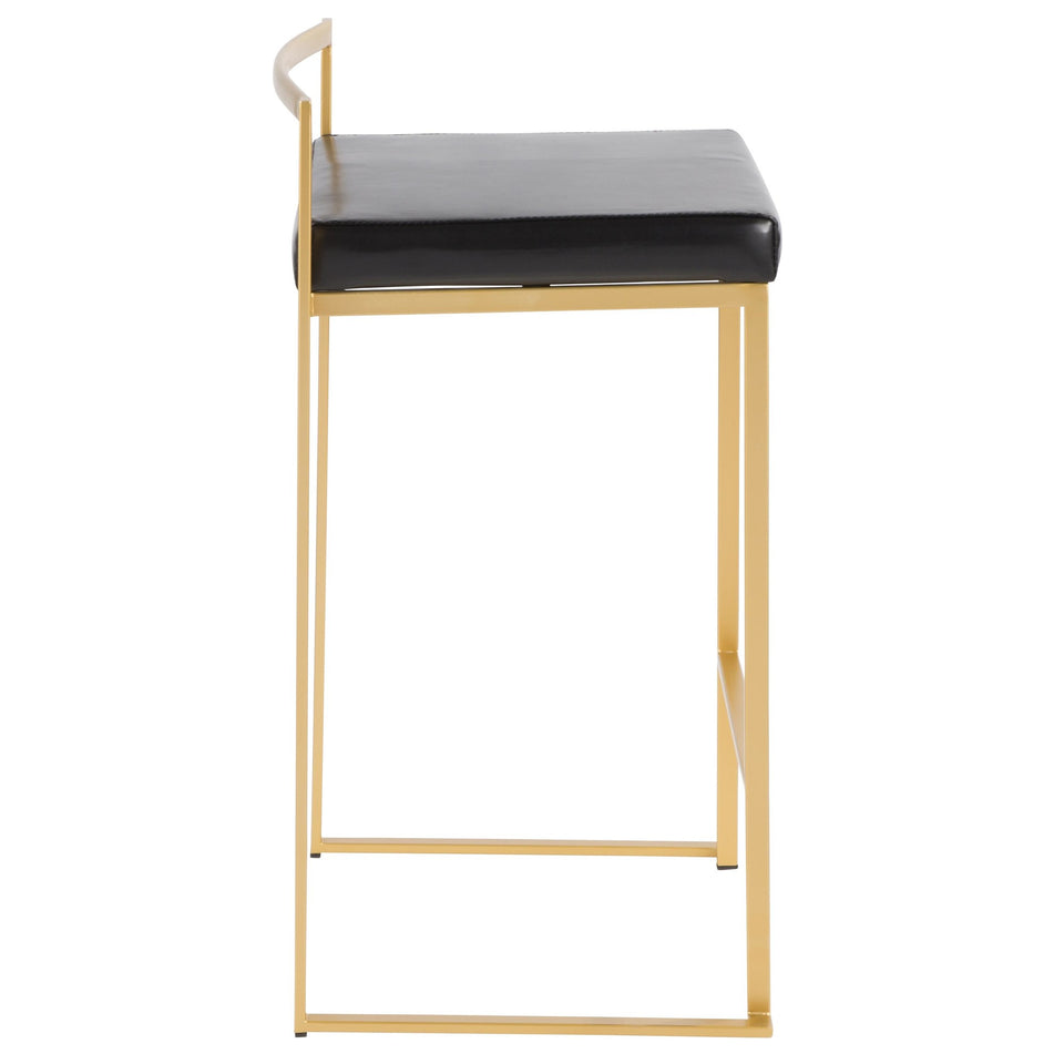 Fuji Stacker 26" Fixed-Height Counter Stool - Set of 2
