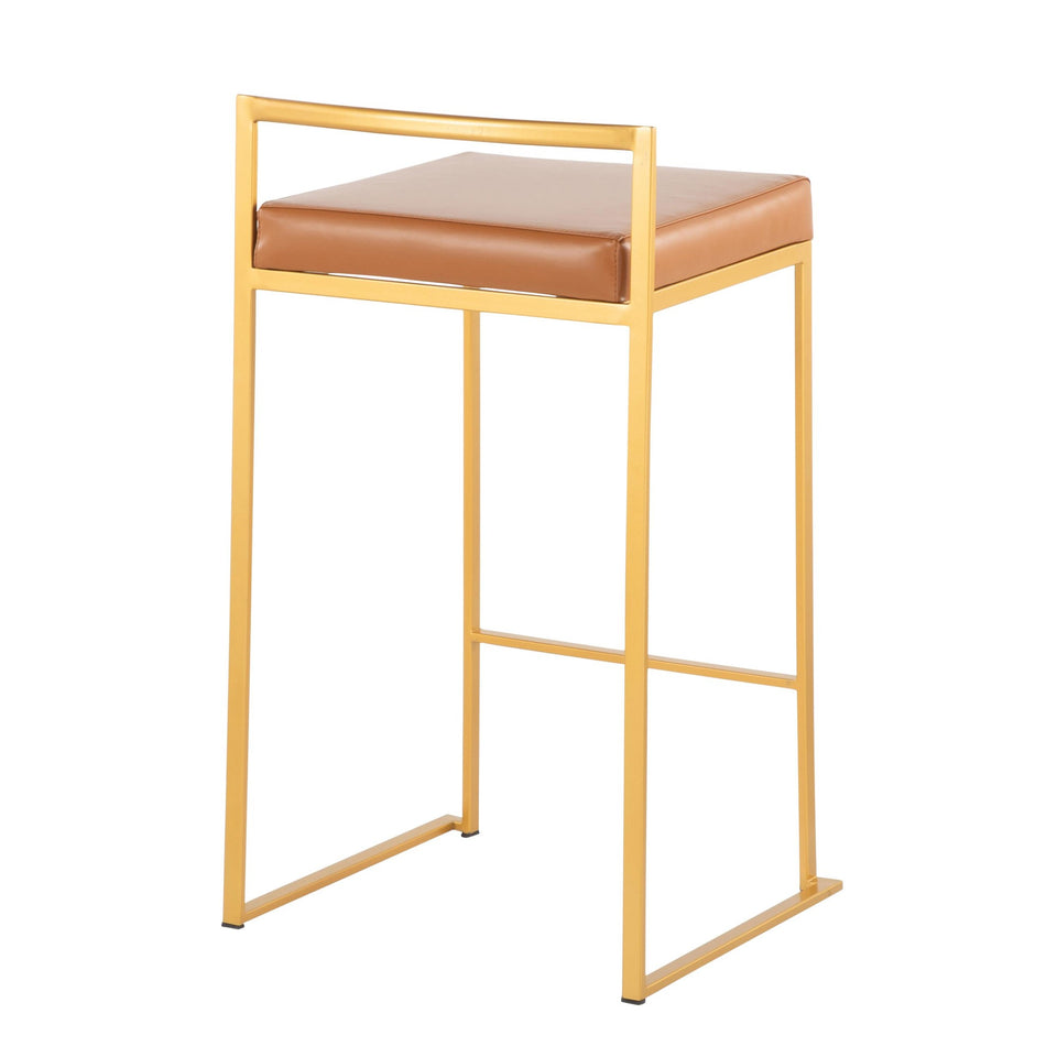 Fuji Stacker 26" Fixed-Height Counter Stool - Set of 2