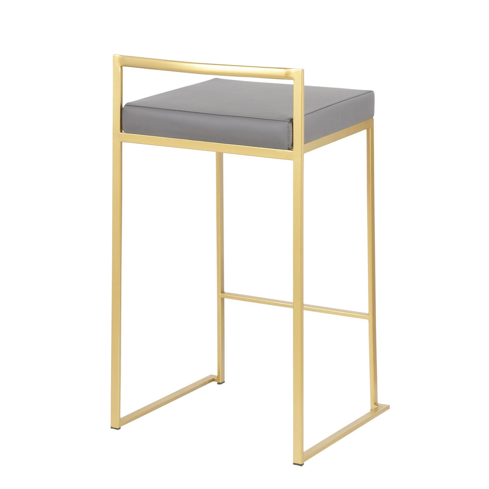 Fuji Stacker 26" Fixed-Height Counter Stool - Set of 2