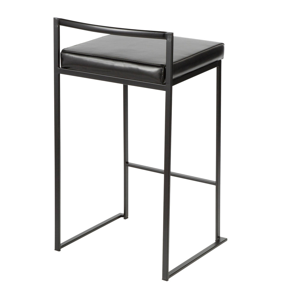 Fuji Stacker 26" Fixed-Height Counter Stool - Set of 2