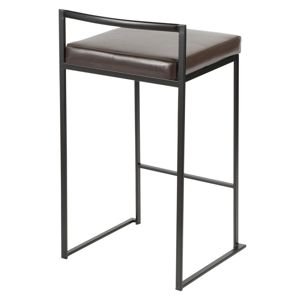 Fuji Stacker 26" Fixed-Height Counter Stool - Set of 2