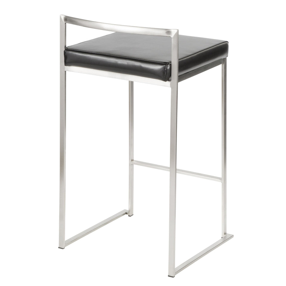 Fuji Stacker 26" Fixed-Height Counter Stool - Set of 2