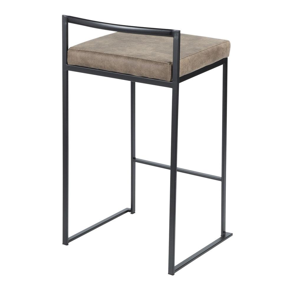 Fuji Stacker 26" Fixed-Height Counter Stool - Set of 2