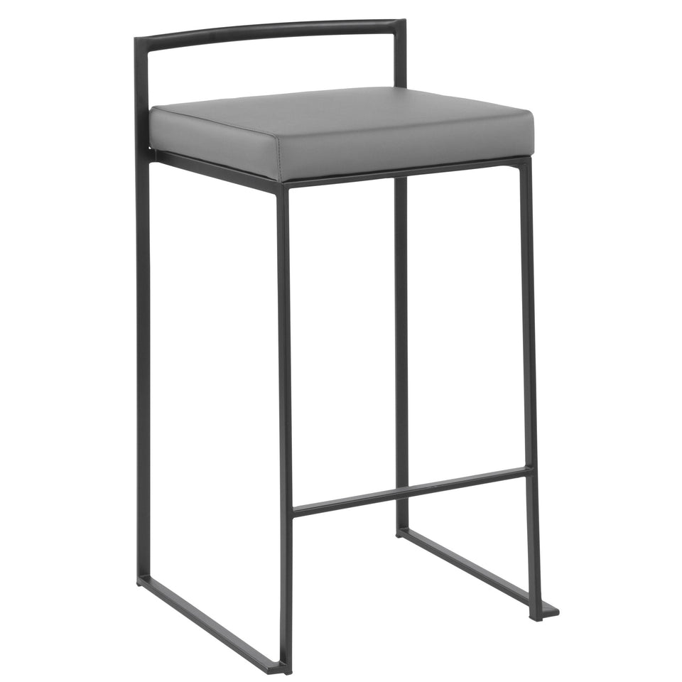 Fuji Stacker 26" Fixed-Height Counter Stool - Set of 2