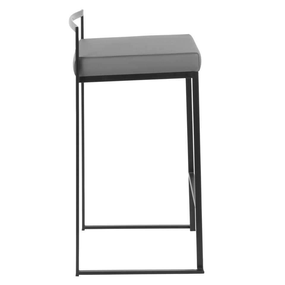 Fuji Stacker 26" Fixed-Height Counter Stool - Set of 2